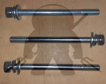 Mitsubishi OEM 3000GT Stealth DOHC AC Compressor to Cast Bracket Bolt Kit - 3