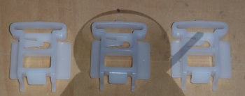 Mitsubishi OEM 3000GT Stealth Front Windshield Outer Moulding - Side Clips