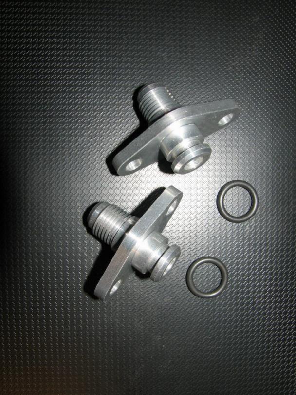Ninja Performance Fuel Rail End Adapter Triangle