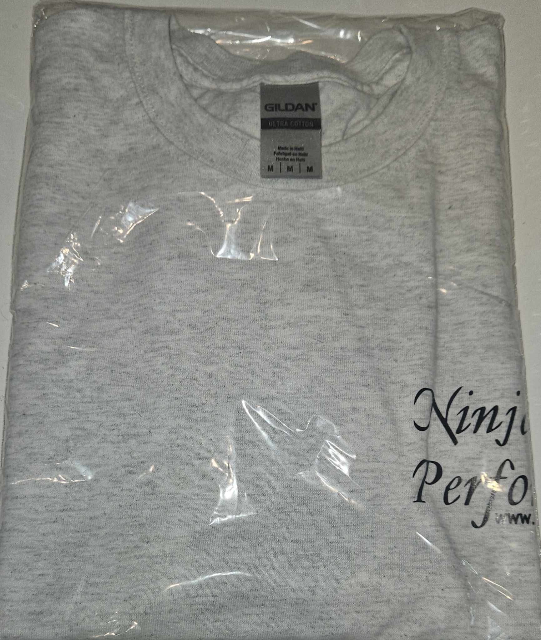 Ninja Performance Logo T-shirt Ash Gray