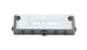 Vibrant Aluminum Vacuum Manifold - Anodized Silver