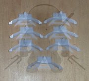 Mitsubishi OEM 3000GT Stealth Rear Window Outer Moulding - Lower Clips