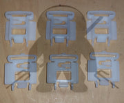 Mitsubishi OEM 3000GT Stealth Rear Window Outer Molding - Upper Clips