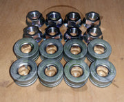Mitsubishi OEM 6G72 Lower Plenum Nuts and Spring Washers - DOHC