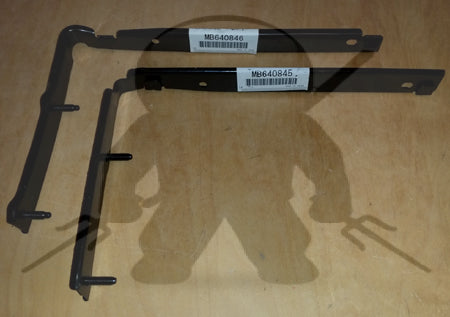 Mitsubishi OEM 3000GT Stealth Rear Bumper Mounting L Bracket Set