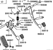 Mitsubishi OEM 3000GT Stealth Rubber Brake Pedal Cover MTX