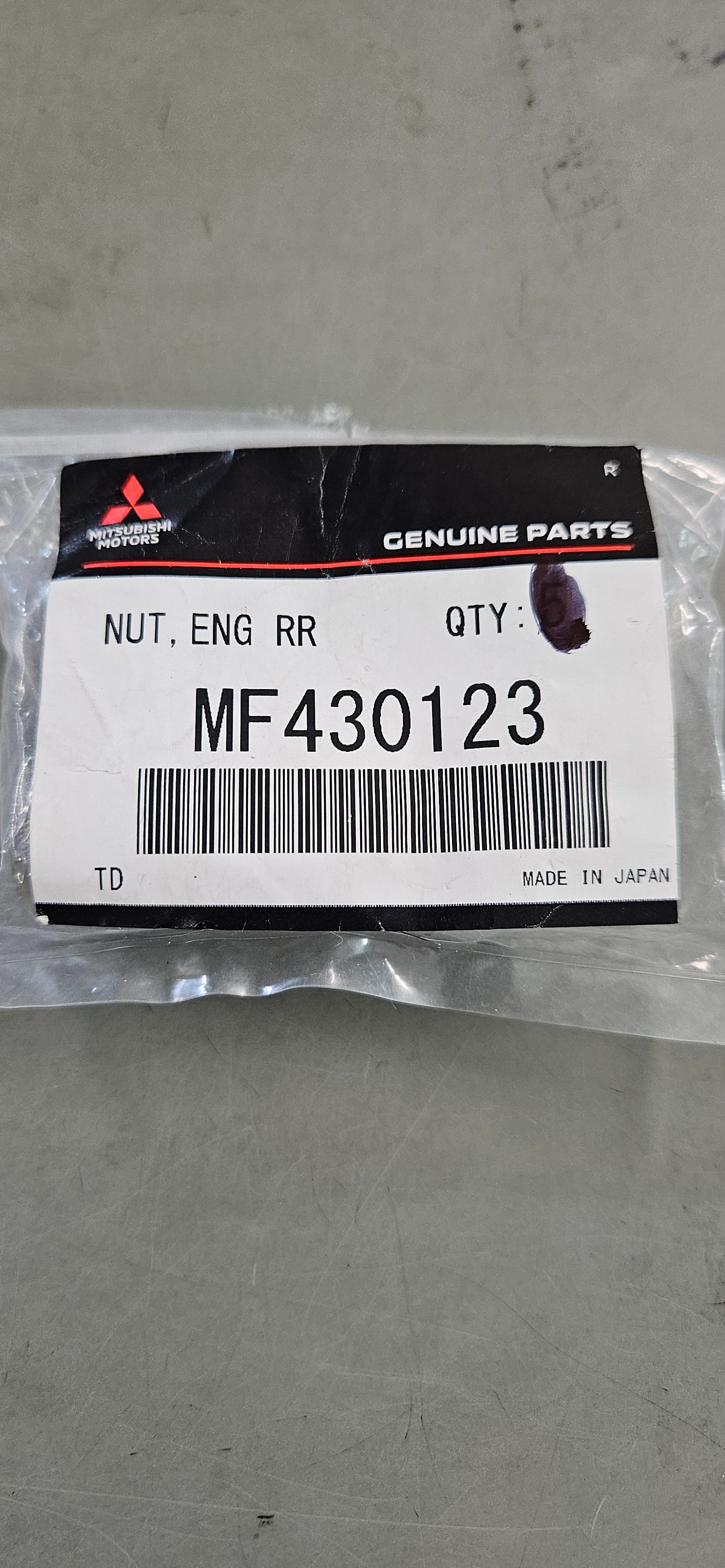 Mitsubishi OEM 3000GT Stealth Ft Lower Control Arm Nut