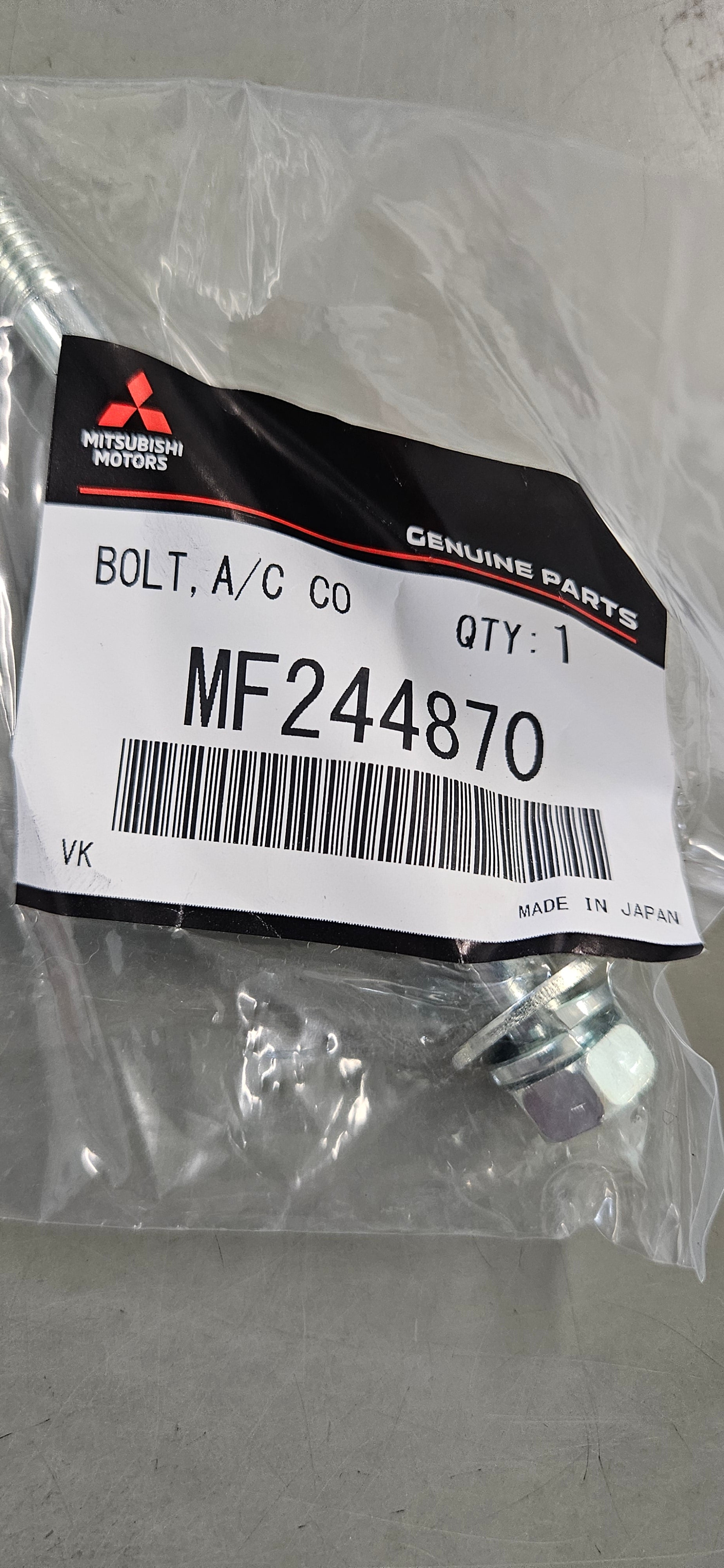 Mitsubishi OEM 3000GT Stealth DOHC AC Compressor to Cast Bracket Bolt