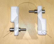 Mitsubishi OEM 3000GT Rear Active Aero Wing Guide Pin Clips - Pair