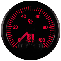 STACK Pro Control 52mm Oil Pressure Gauge ST3502 100PSI