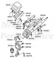 Mitsubishi OEM Steering Column Bolt 8X25